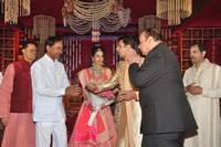 CM KCR Attends T Subbarami Reddy Grandson Rajiv Wedding Ceremony